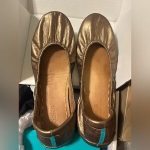 Tieks Bronze Women's Flats